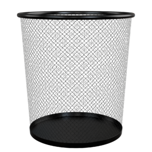 Black Bedroom Bin 01