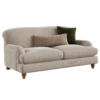 Striped Loveseat Sofa 01