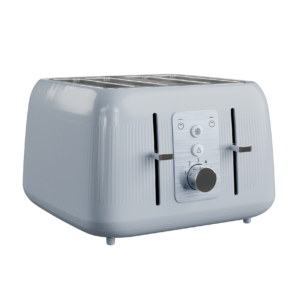 Blue Ribbed Toaster 01