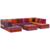 U-Shape Patchwork Sofa 01