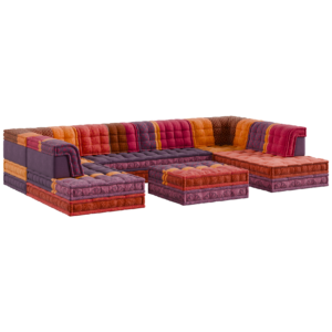 U-Shape Patchwork Sofa 01