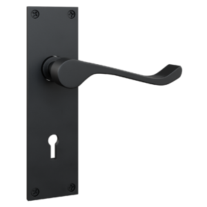 Door Lever with Lock 01