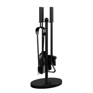 Fireplace Tool Set Stand 01