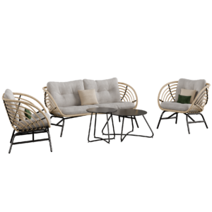 Rattan Lounge Set 01
