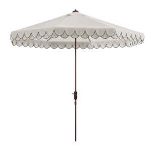 Scalloped Patio Umbrella 01