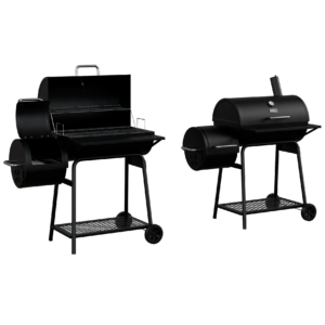 Offset Barrel Smoker 01