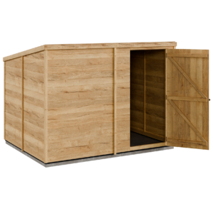 Wood Garden Shed 01