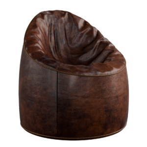 Leather Beanbag 02
