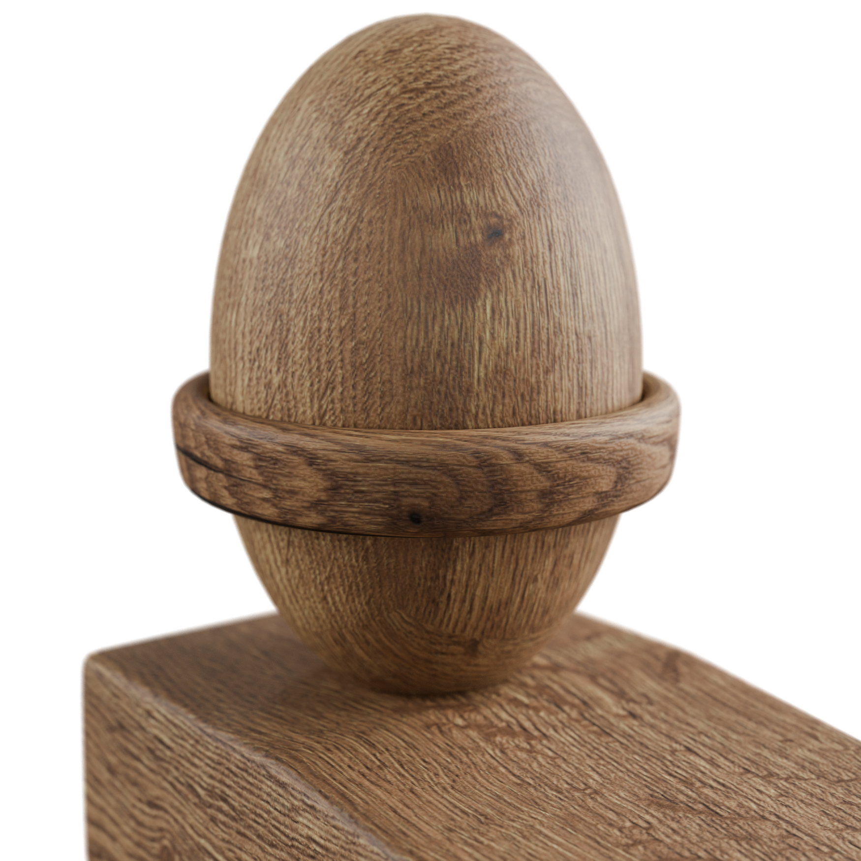 Wedge Acorn Door Stop 01 decorations 3D model, beauty render