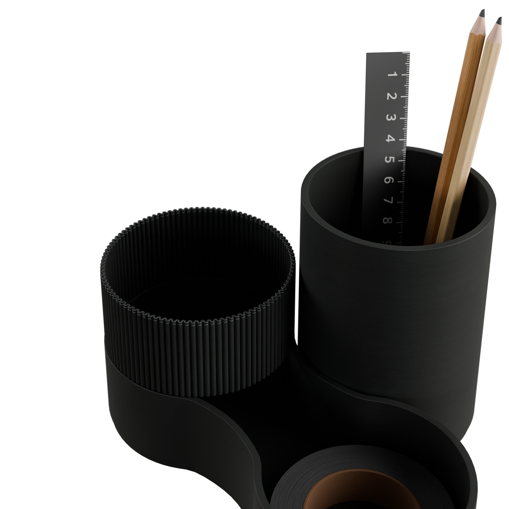 Office Desk Organizer 01 office 3D model, beauty render