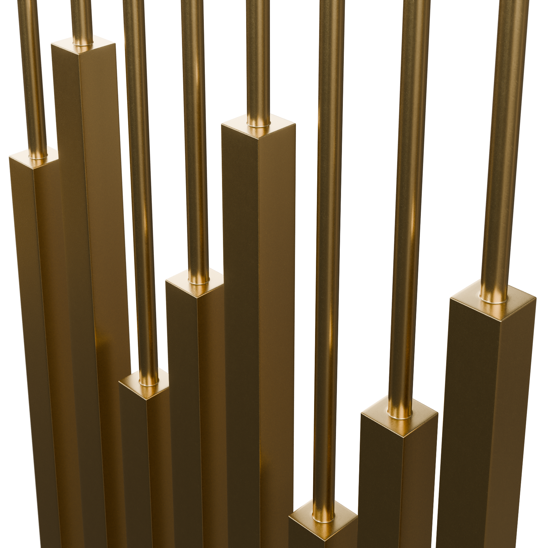 Fixed Room Divider 01 decorations 3D model, beauty render