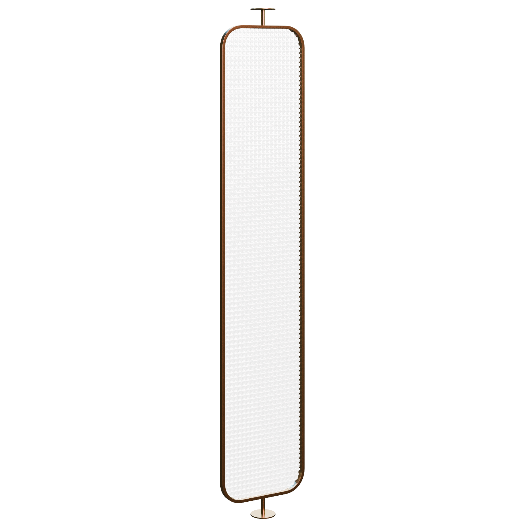 Fixed Room Divider 02 decorations 3D model, alternate angle render