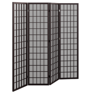 Folding Room Divider 03 decorations 3D model, Blender render preview