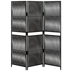 Folding Room Divider 04 decorations 3D model, Blender render preview