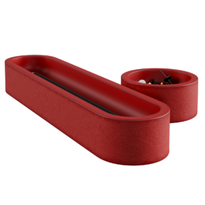 Office Desk Organizer 04 office 3D model, Blender render preview
