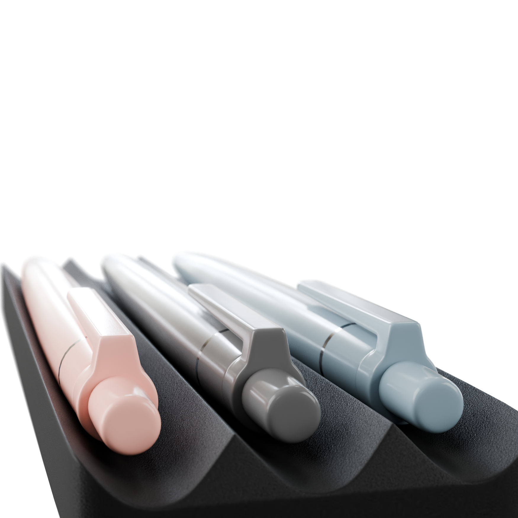 Pen Tray 01 office 3D model, beauty render