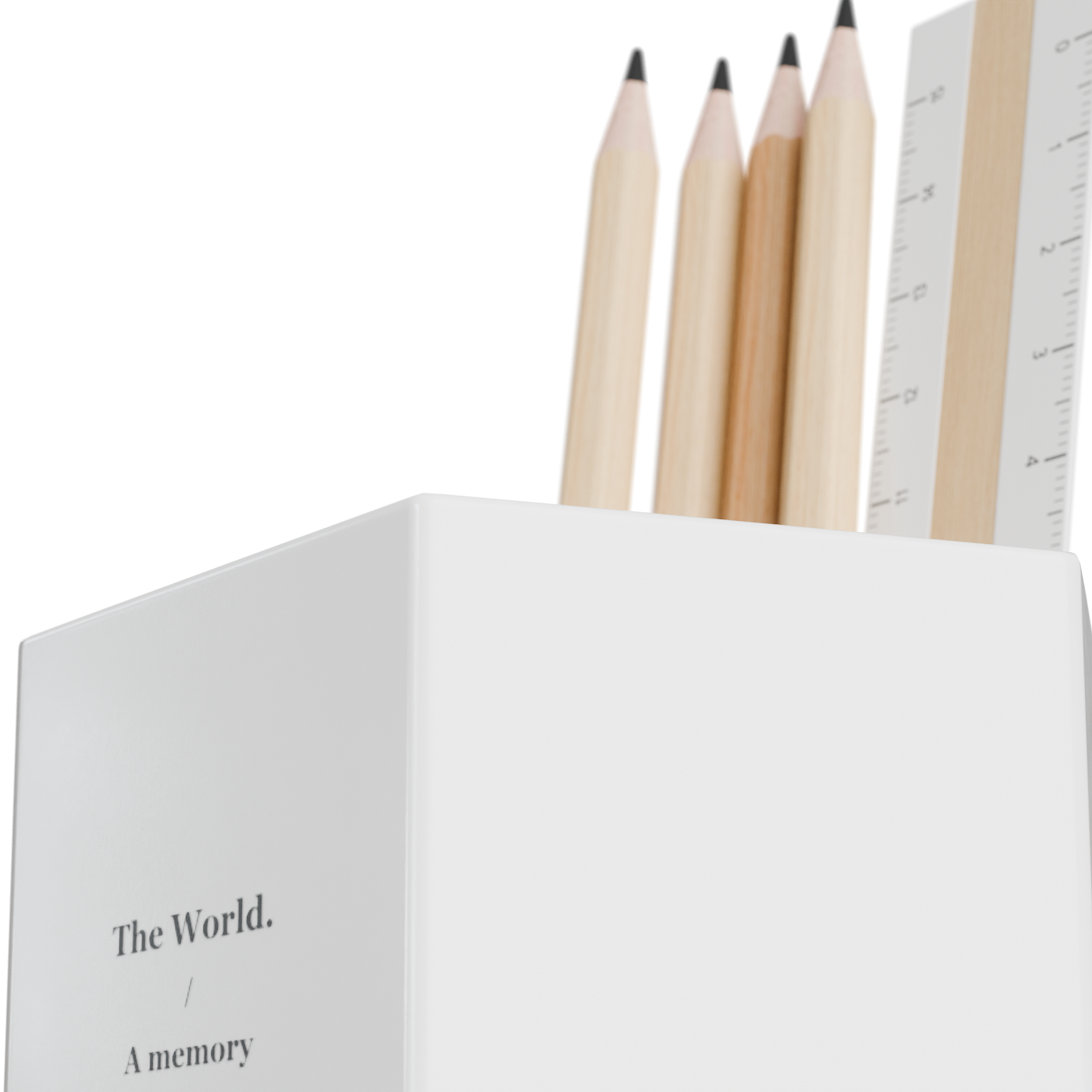 Pencil Holder 01 office 3D model, beauty render