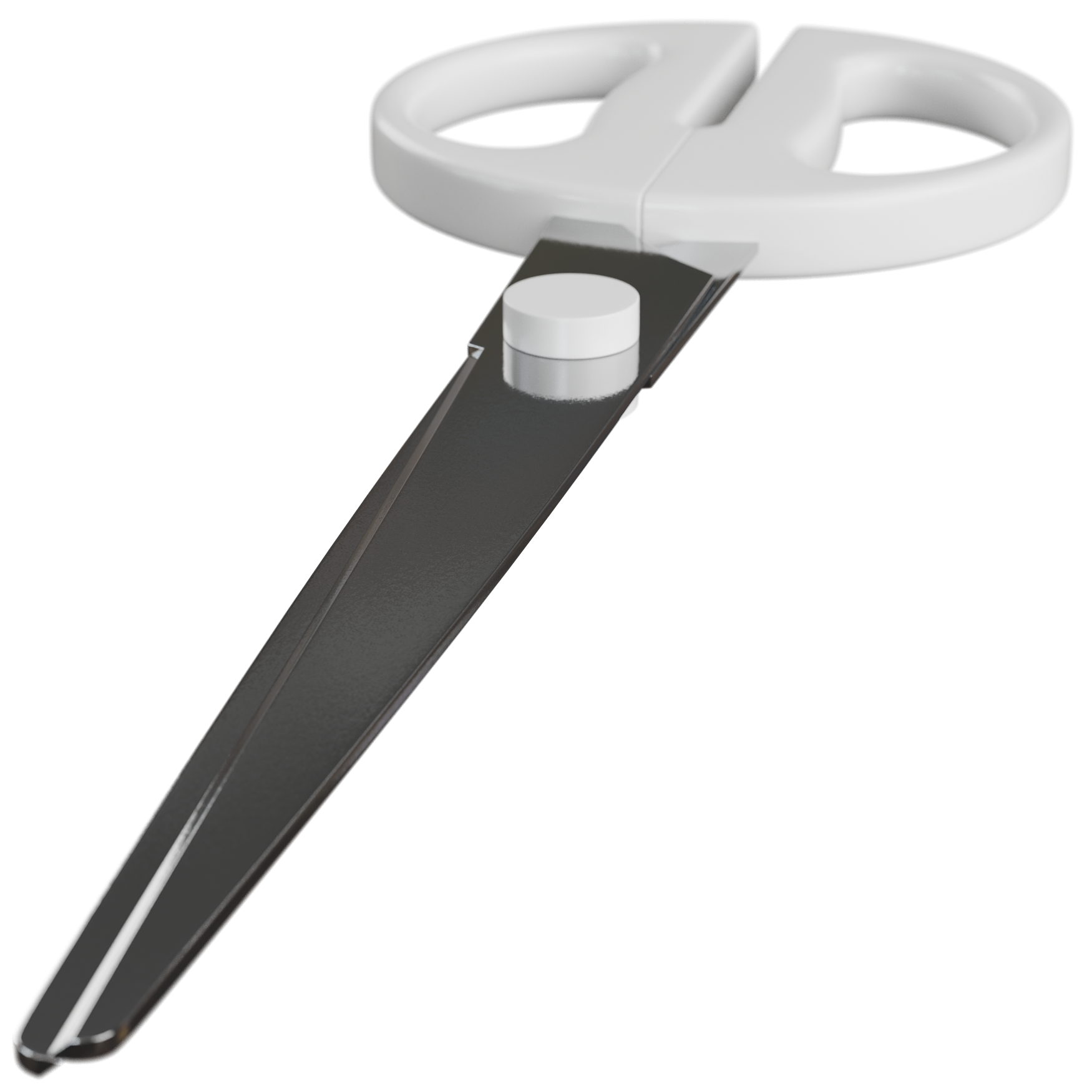 Scissors 01 office 3D model, beauty render