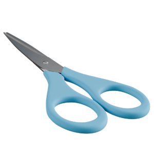 Scissors 02 office 3D model, Blender render preview