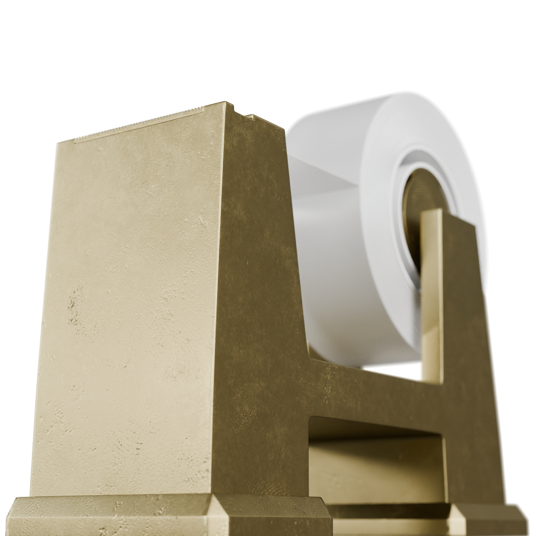 Tape Dispenser 01 office 3D model, beauty render