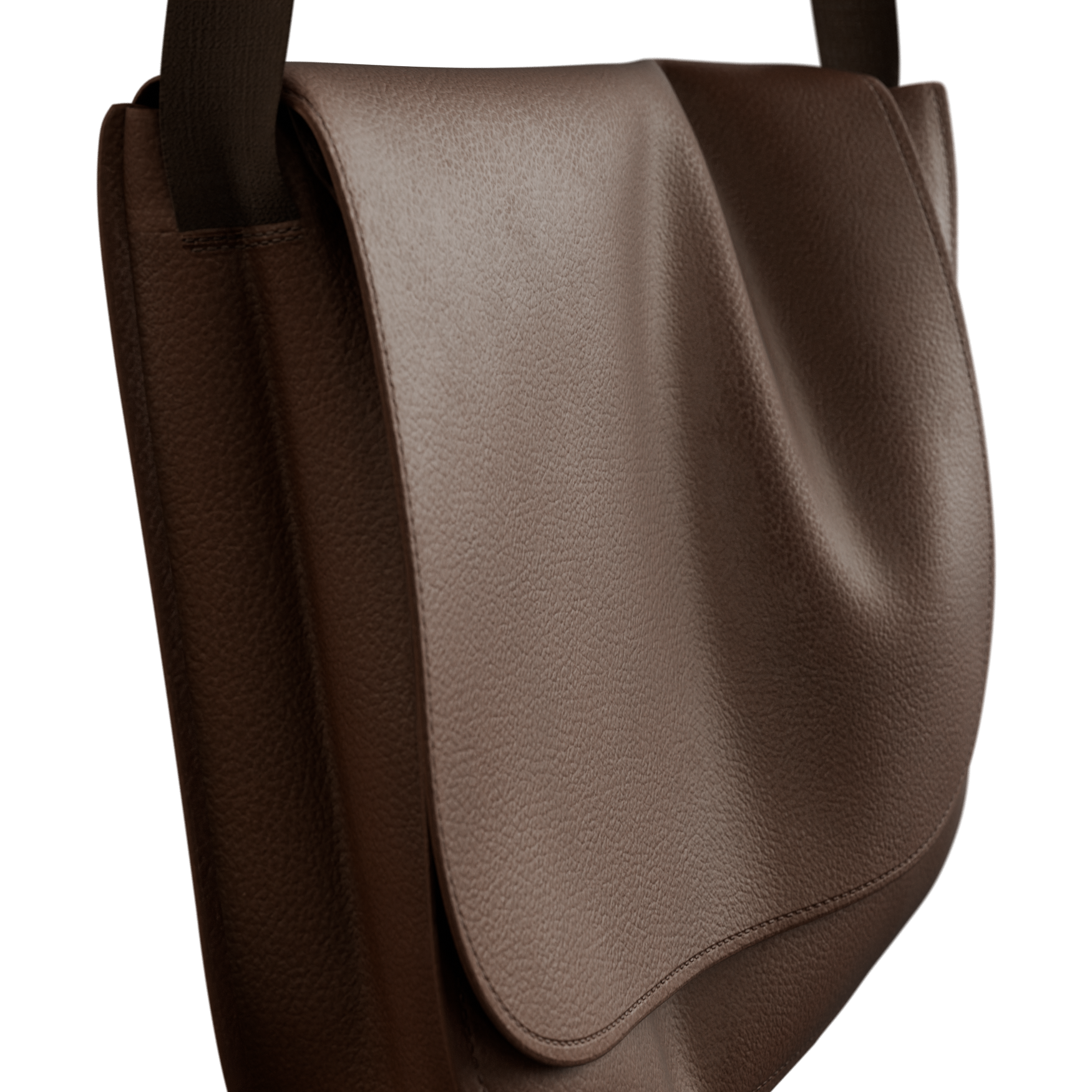 Hanging Crossbody Bag 01 clothing 3D model, beauty render