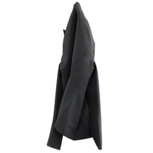 Wall Hung Jacket 01 clothing 3D model, Blender render preview