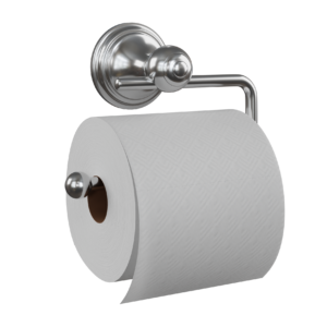 Wall-Mounted Toilet Roll Holder 01